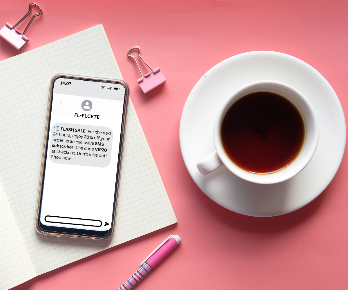 Flash Sale & SMS Discount Example