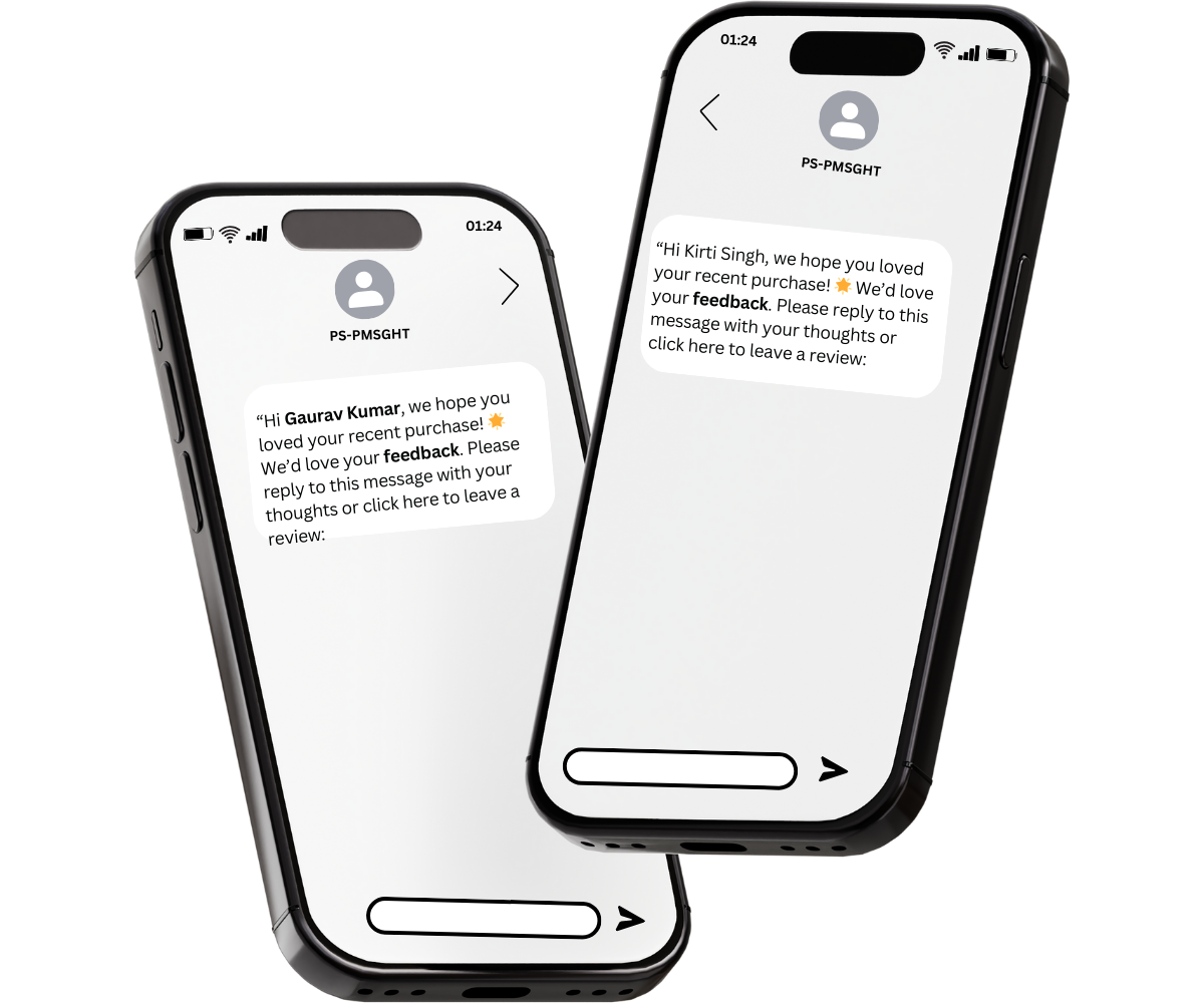 Feedback & Review Request Message